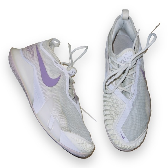 Nike Court React Vapor NXT Women's Lace Up Sneaker Shoes size US 9 - Picture 1 of 8